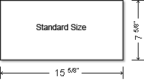 Standard Sized Limestone Address Block